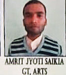 AmarJyoti Saikia, Graduate Teacher-Arts