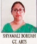 Shyamali Boruah, Graduate Teacher-Arts