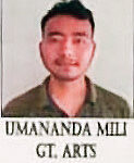 Umananda Mili, Graduate Teacher-Arts.