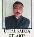 Utpal Saikia, Graduate Teacher- Arts